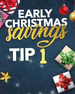 THE FESTIVE SEASON STARTS EARLY THE FESTIVE SEASON STARTS EARLY