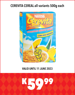 CEREVITA CEREAL all variants 500g each, K59.99