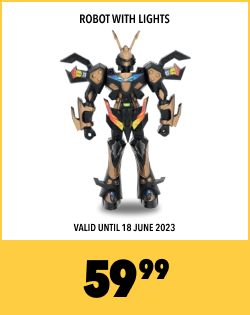 ROBOT WITH LIGHTS, 59,99