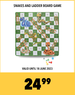 SNAKES AND LADDERS BOARD GAME, 24,99