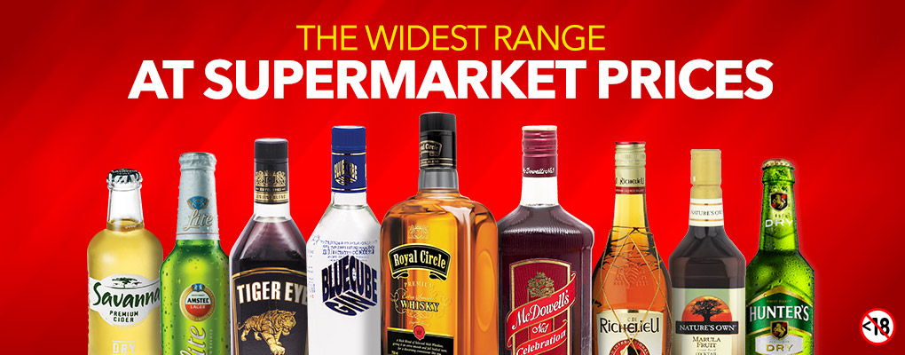 THE WIDEST RANGE AT SUPERMARKET PRICES THE WIDEST RANGE AT SUPERMARKET PRICES