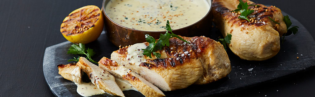 CREAMY MUSTARD CHICKEN & MUSHROOM CREAMY MUSTARD CHICKEN & MUSHROOM