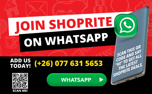 JOIN SHOPRITE ON WHATSAPP