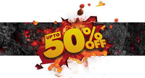 Up to 50% Off