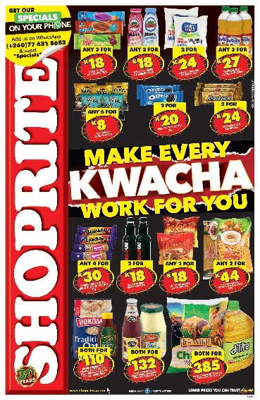 specials leaflet