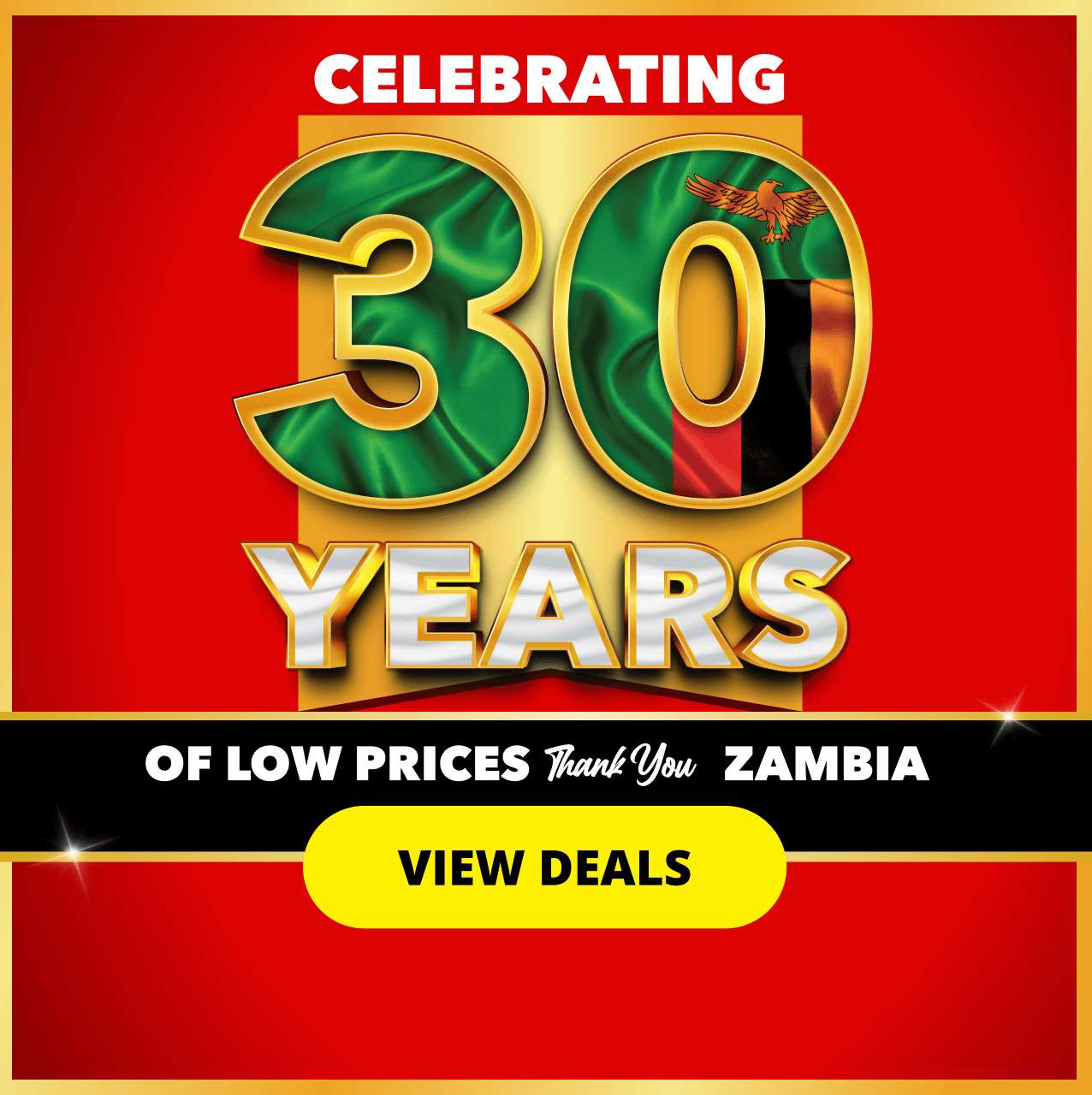 Celebrating 30 Years of low prices