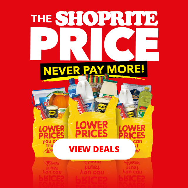 THE SHOPRITE PRICE