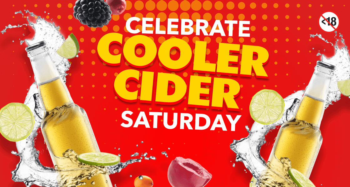 CELEBRATE COOLER CIDER SATURDAY