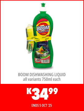 BOOM DISHWASHING LIQUID ALL VARIANTS 750ml EACH