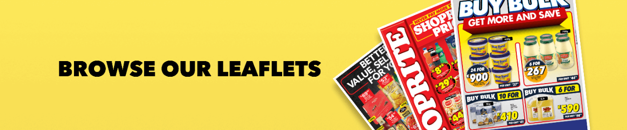 Browse our leaflets